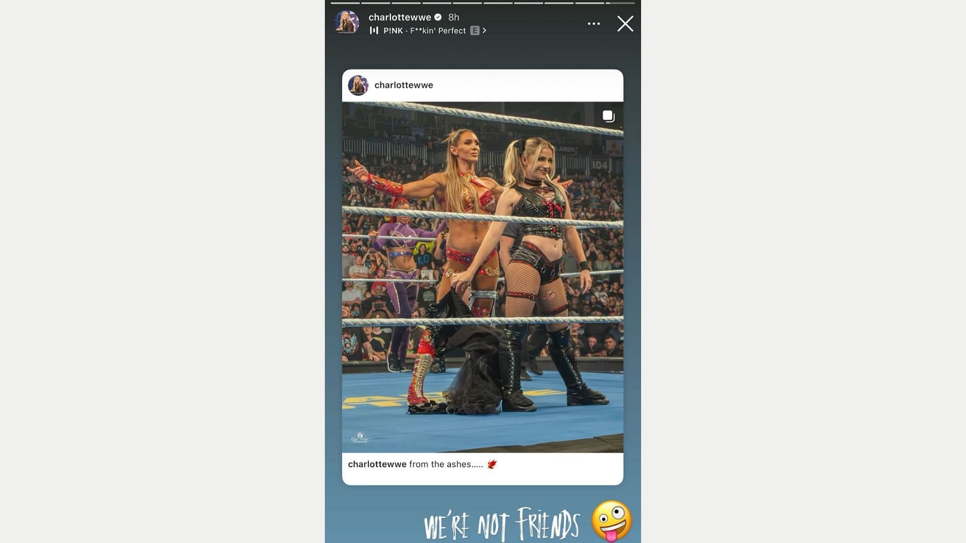 Image via @charlottewwe on Instagram